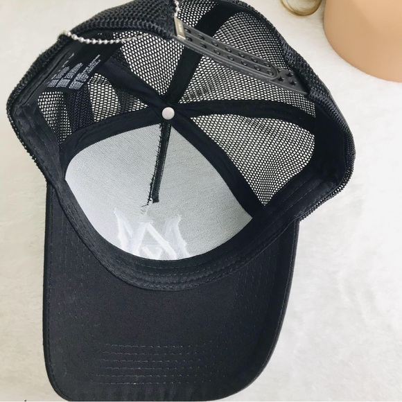 AMIRI MA Logo Trucker Hat Black main image 5